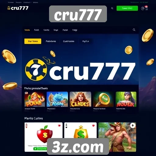 Acessibilidade e interface do usuário no cru777