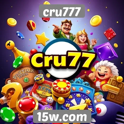 A diversidade de jogos disponíveis na plataforma cru777