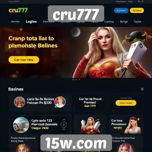Ofertas e promoções disponíveis na plataforma cru777